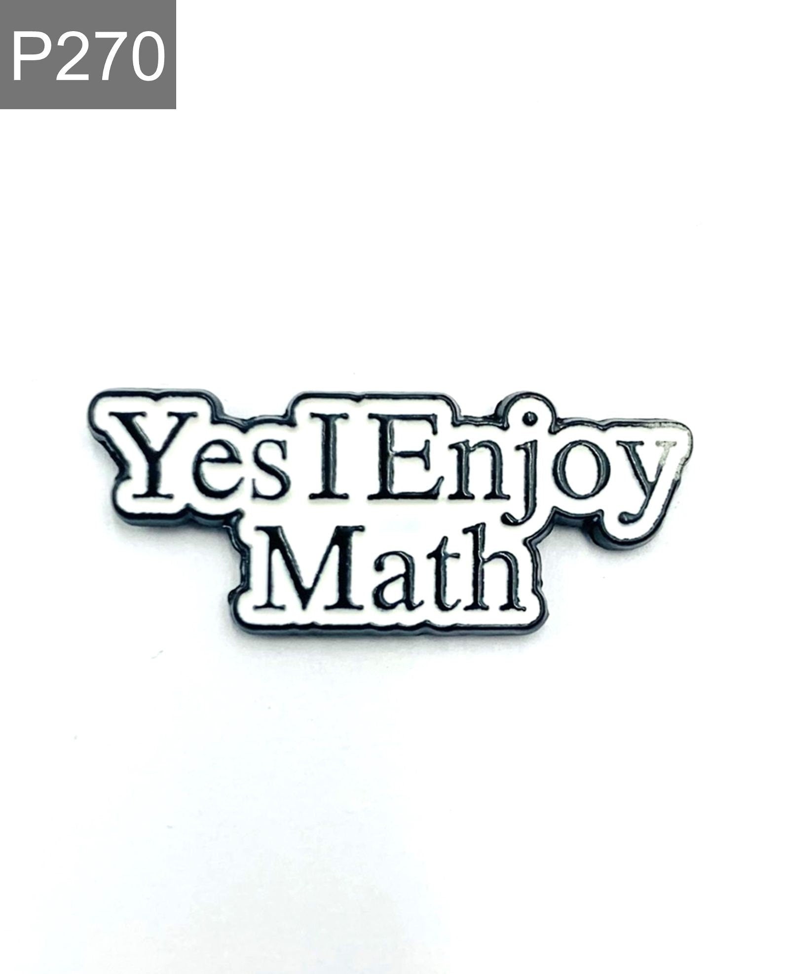 Mathe Emaille Pin