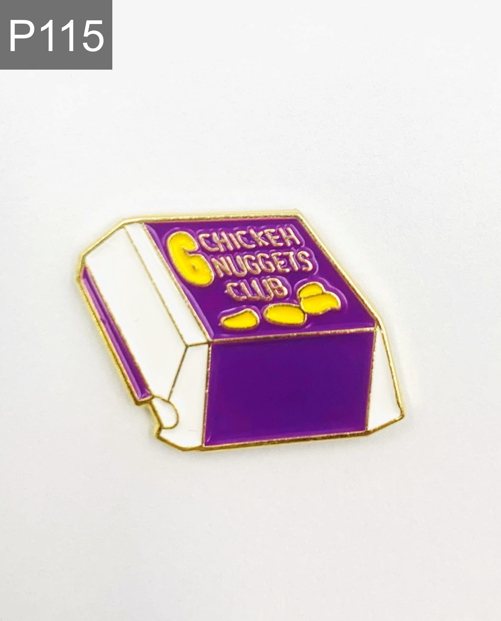 Chicken Nuggets McDonalds Emaille Pins