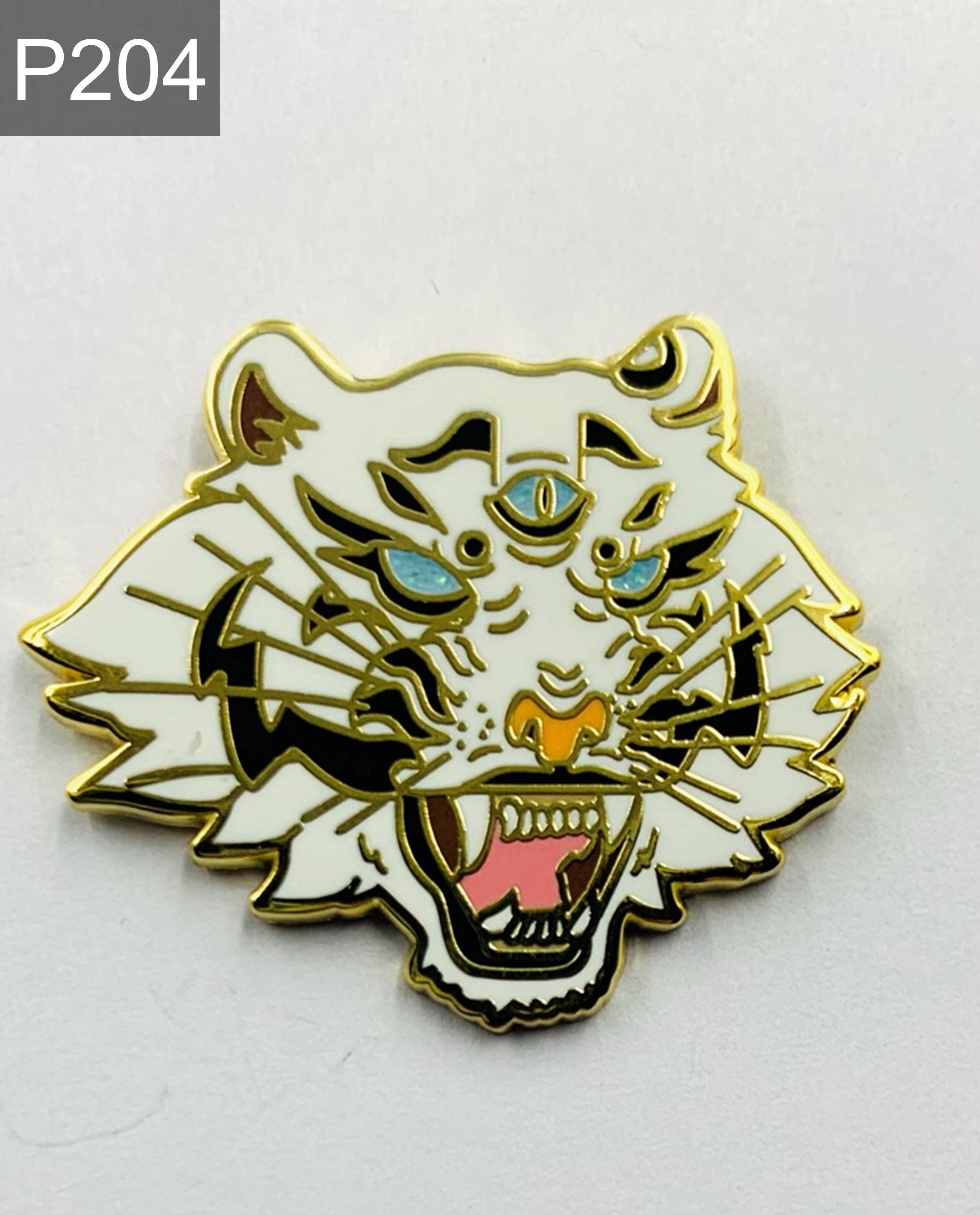 Magic Tiger Enamel Pin