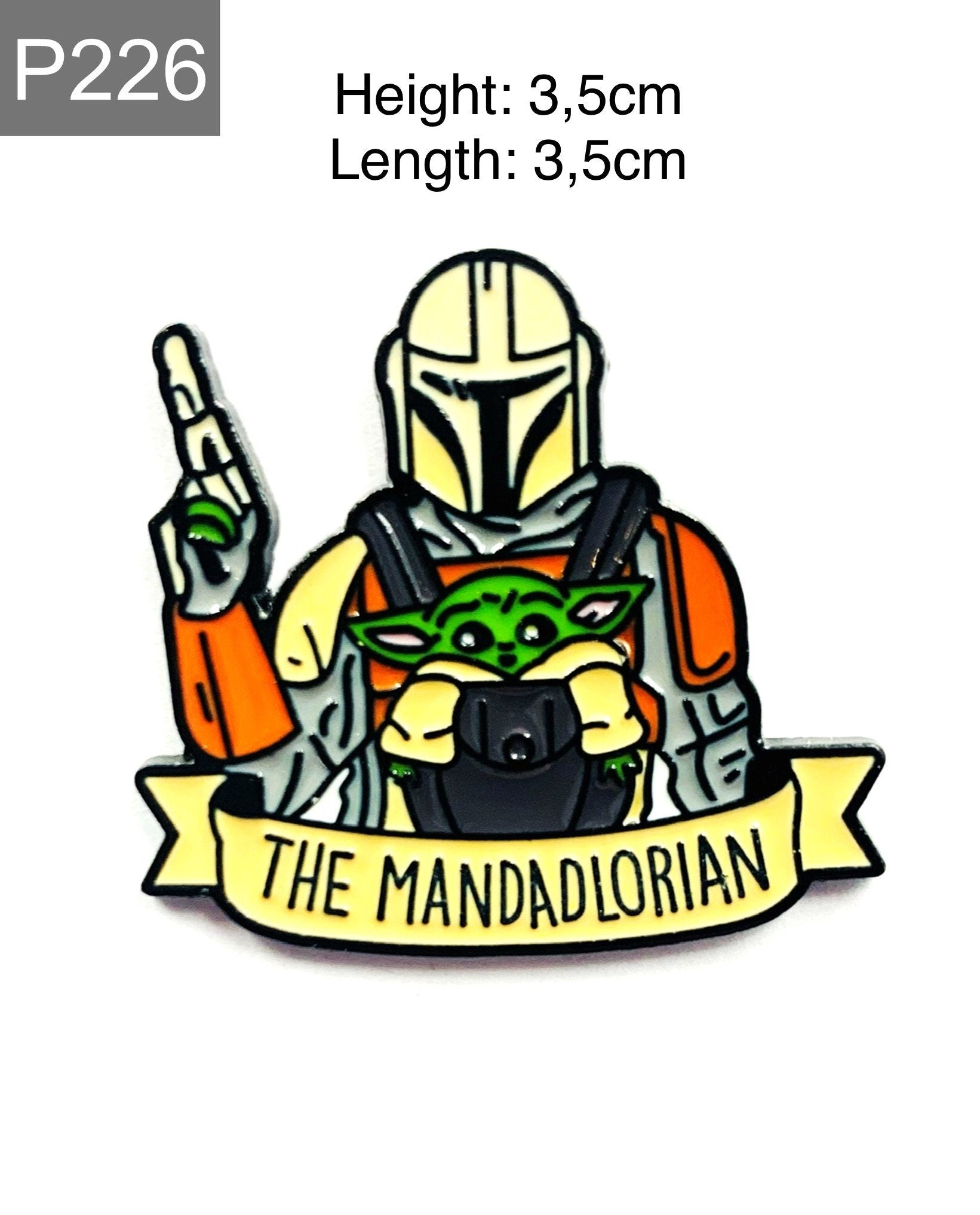 Mandalorian Emaille Pin