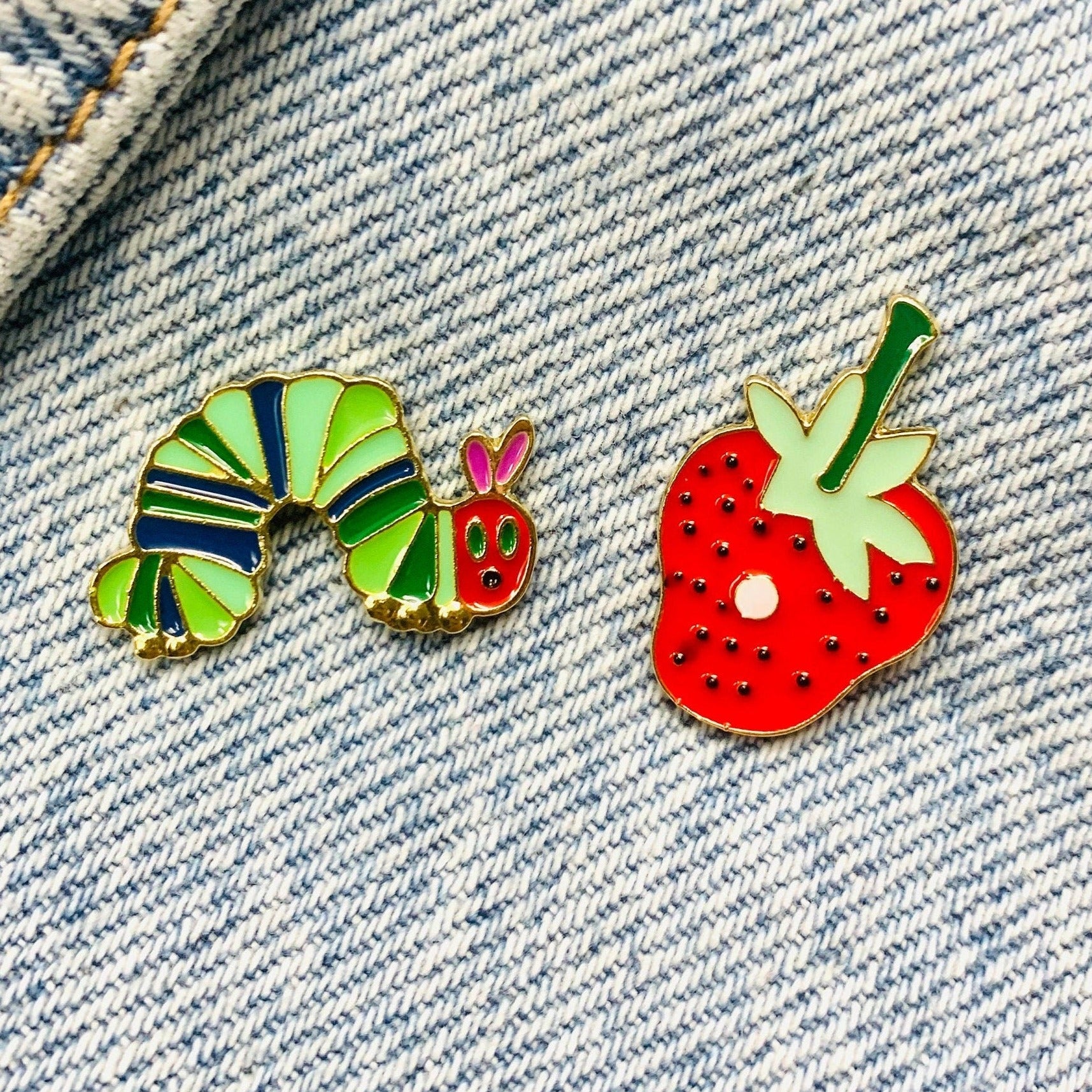 Very Hungry Caterpillar Enamel Pin