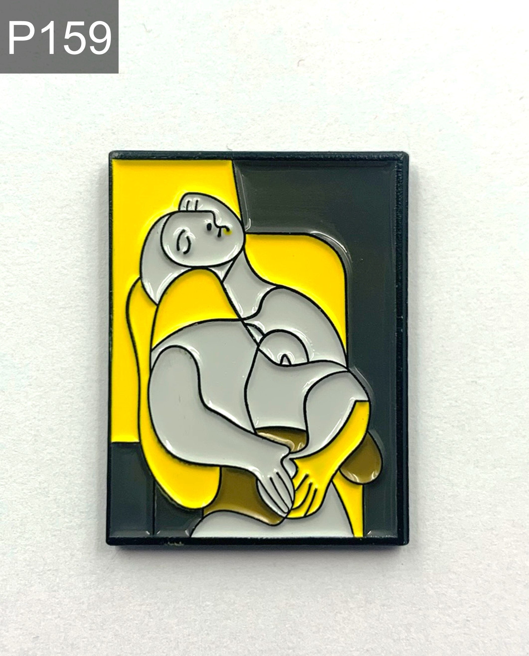 Picasso "Woman in the Red Armchair" Enamel Pin