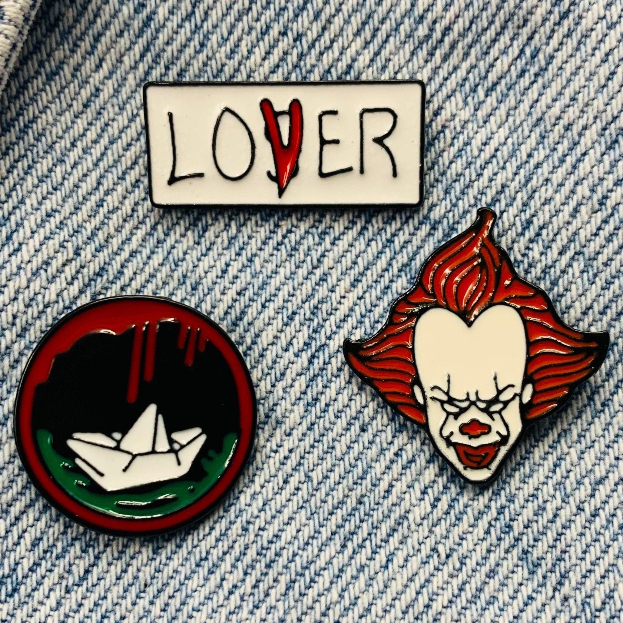 It Enamel Pin