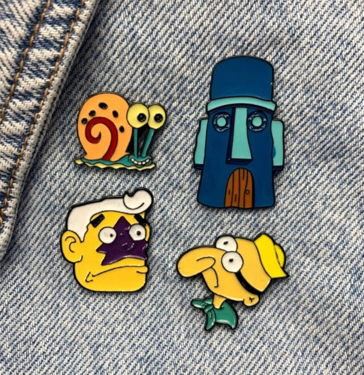 SpongeBob Enamel Pin