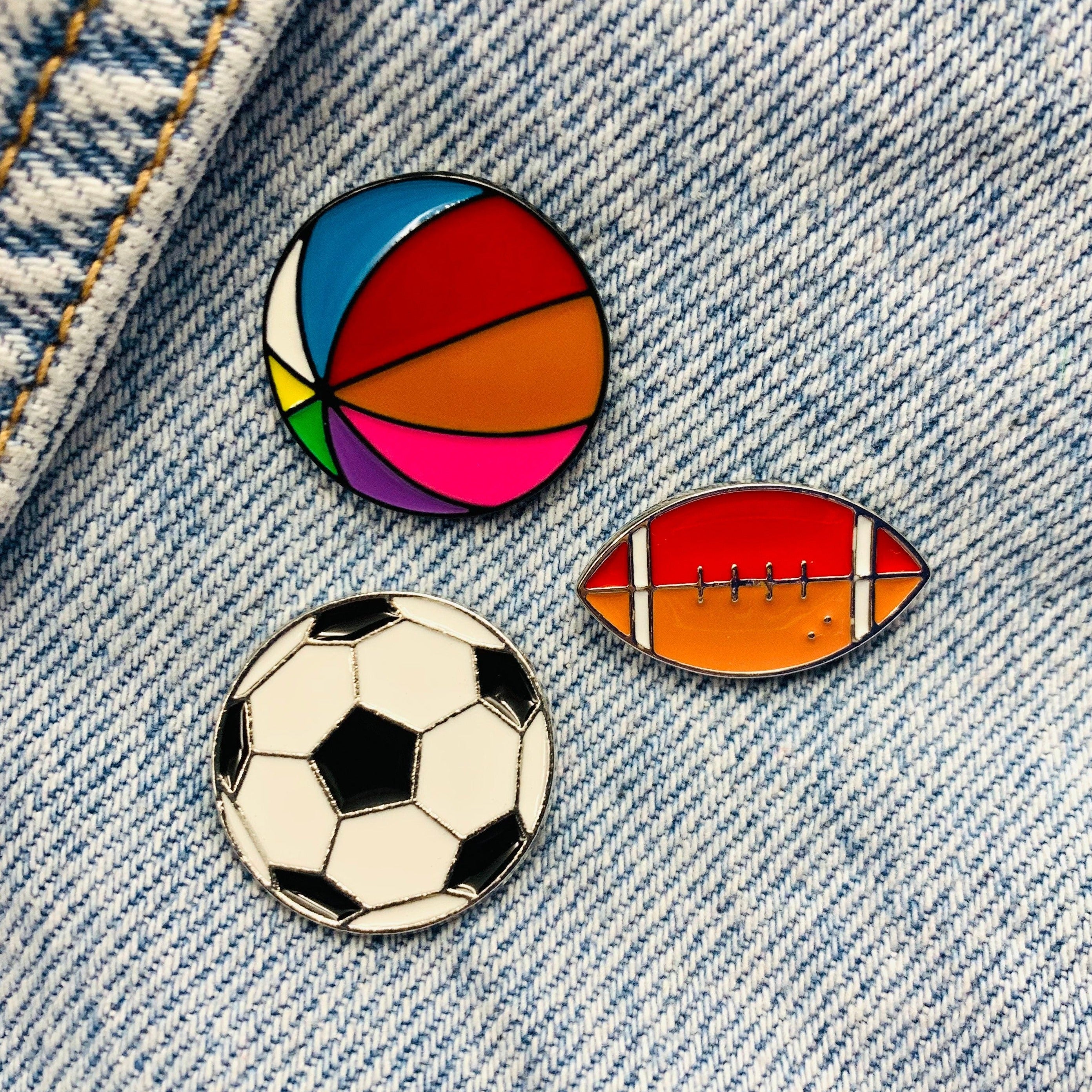 Sports Enamel Pins