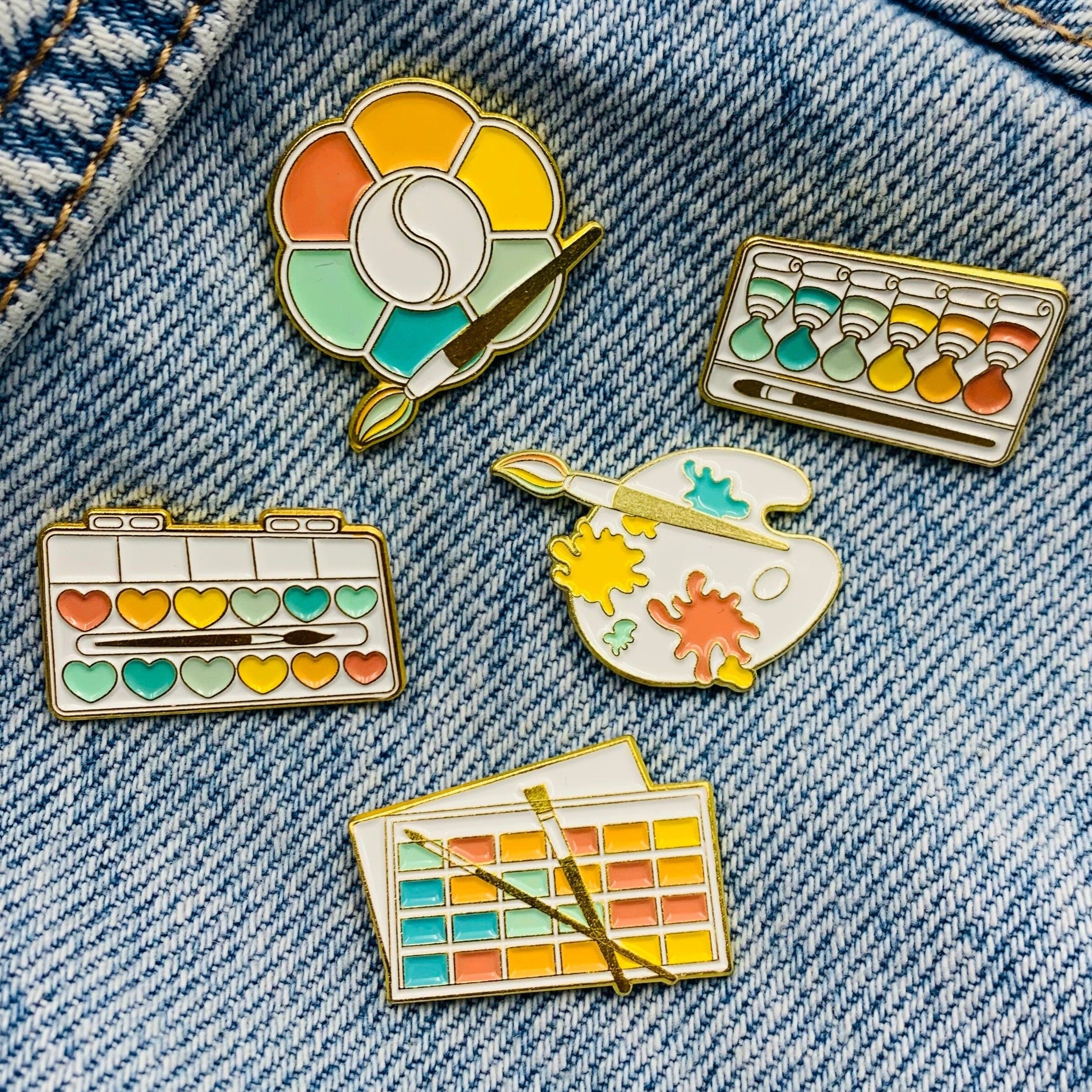 Paint Enamel Pin