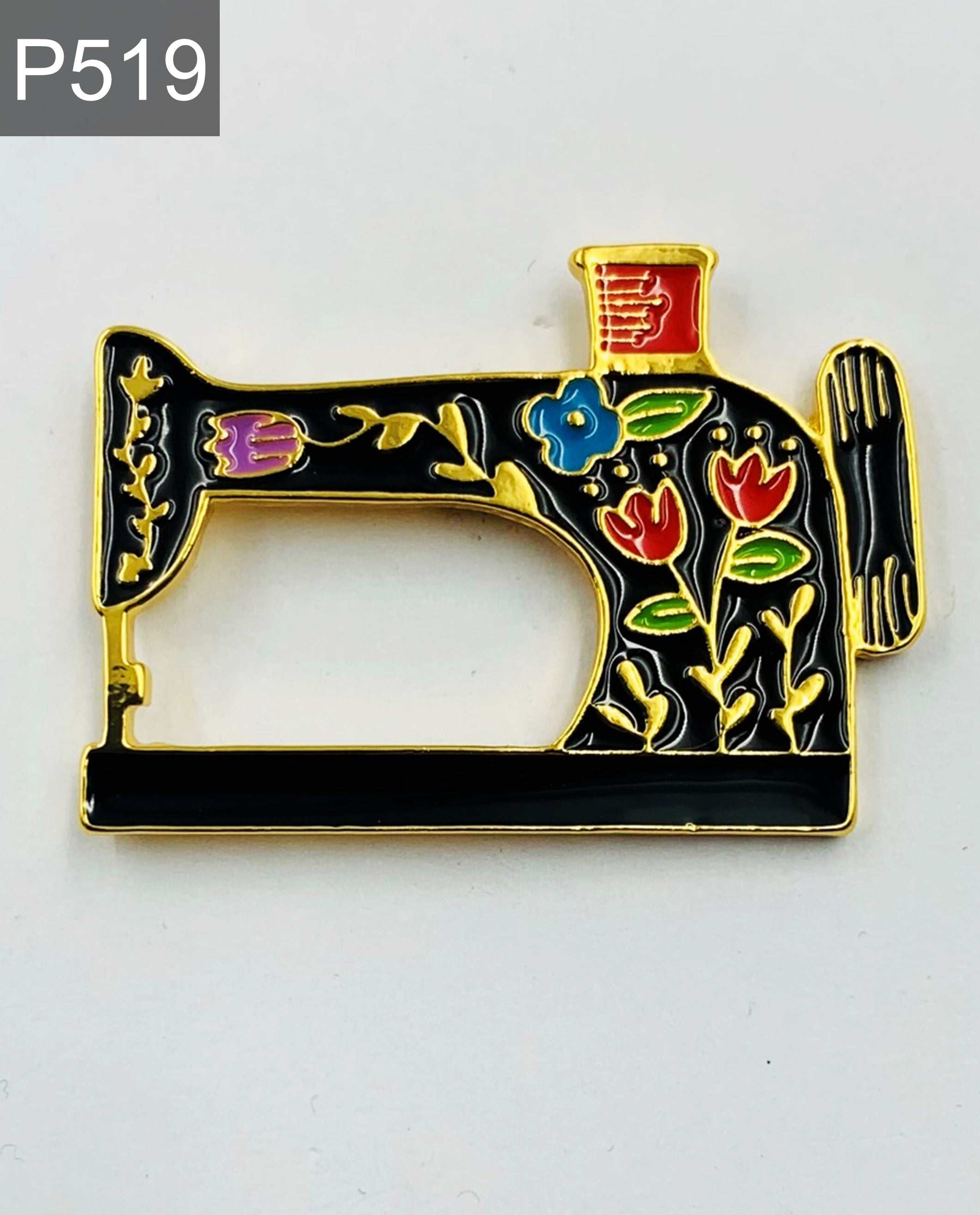 Nähmaschine Emaille Pin 