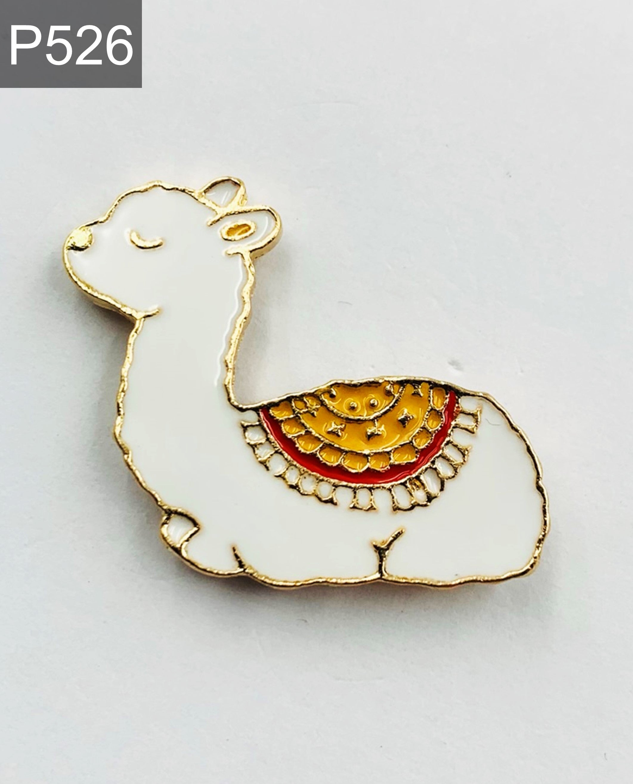 Lama Emaille Pin