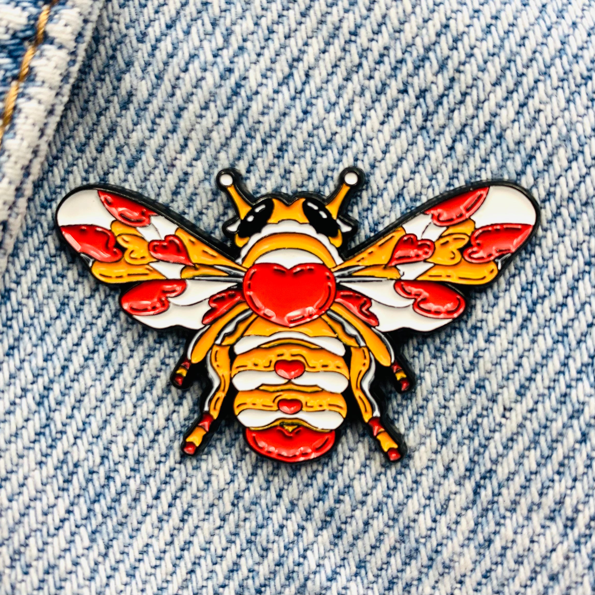 Big insect Enamel Pins