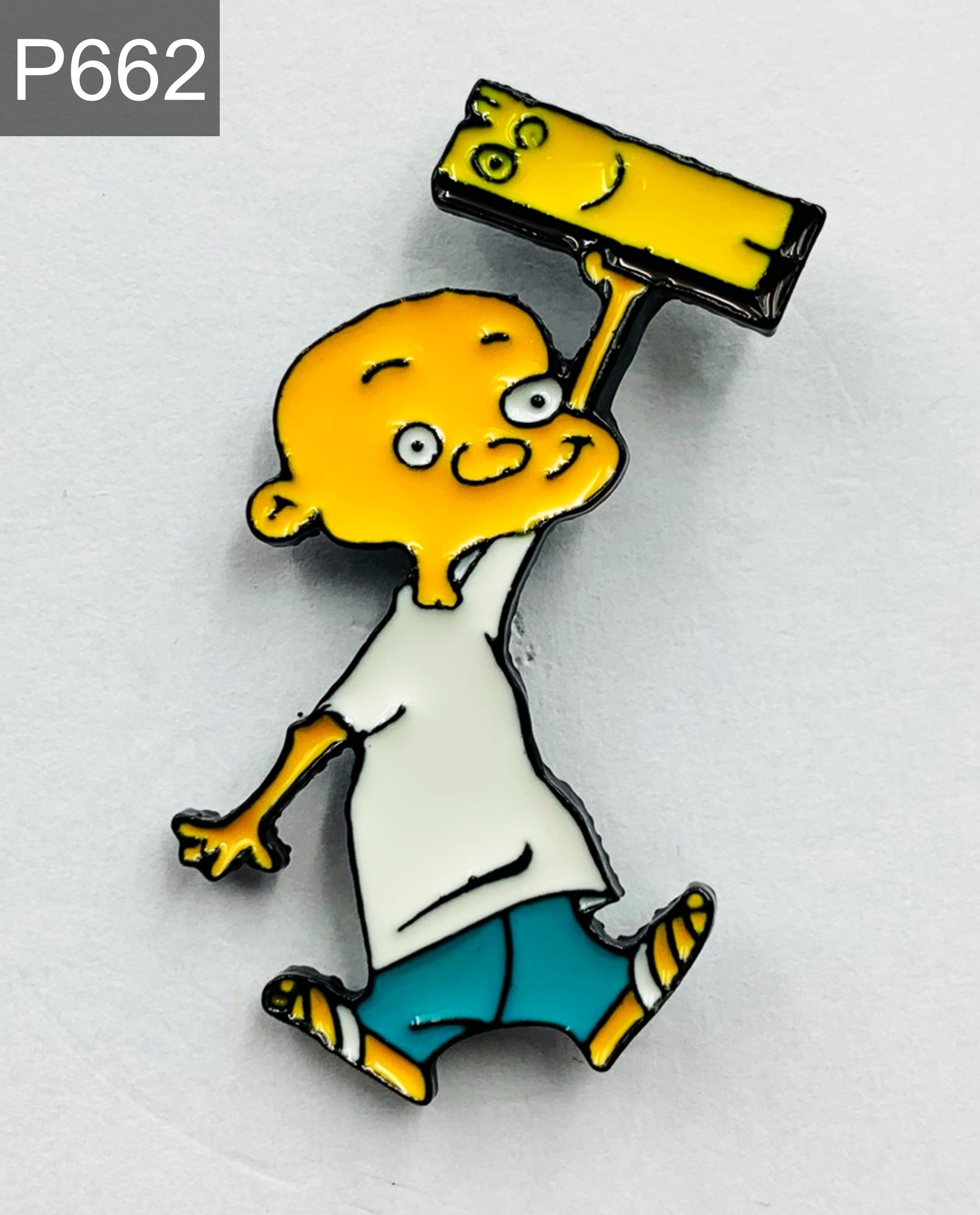 Cartoon Jonny 2x4 Emaille Pins