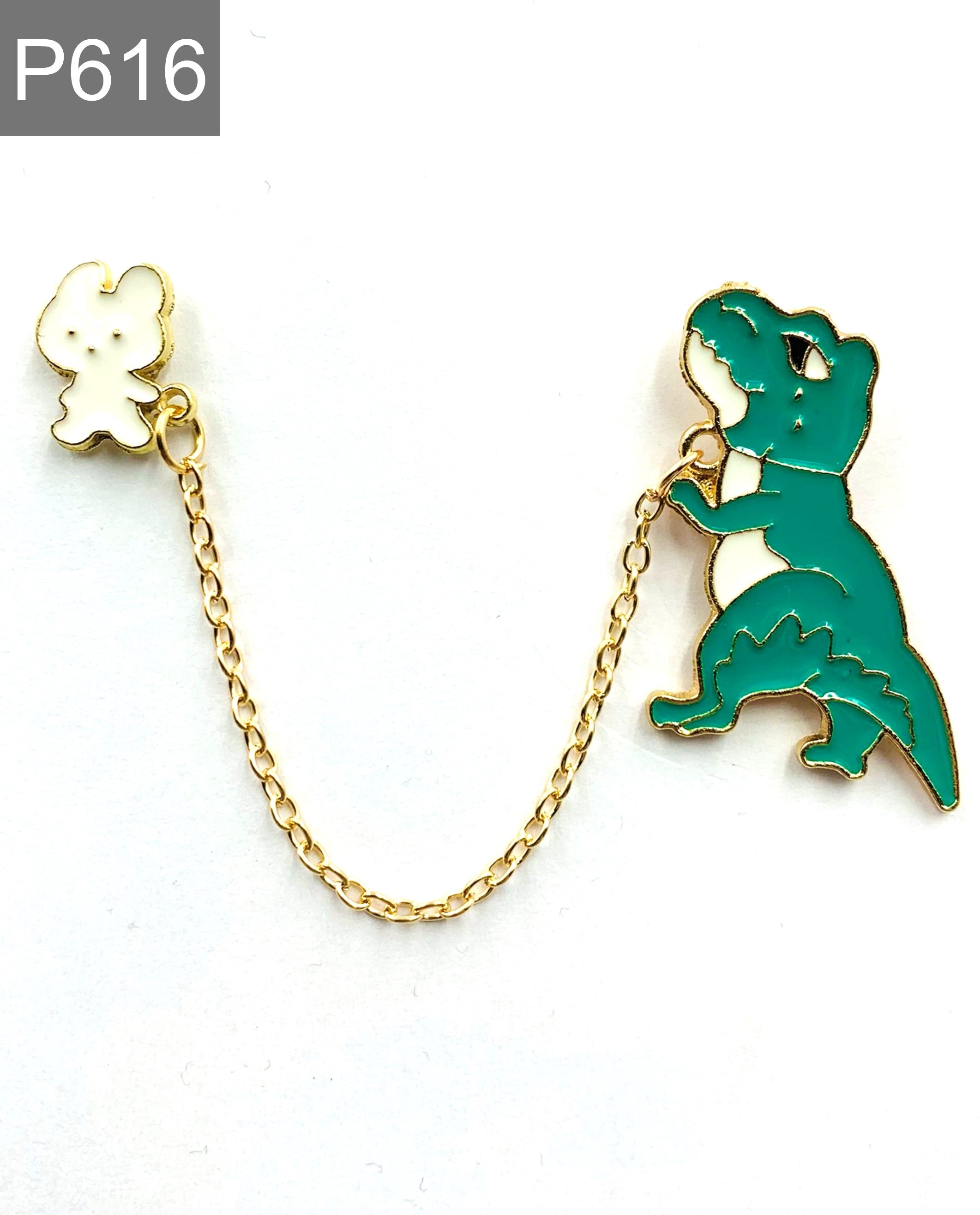 Funny Dinosaur Emaille Pins