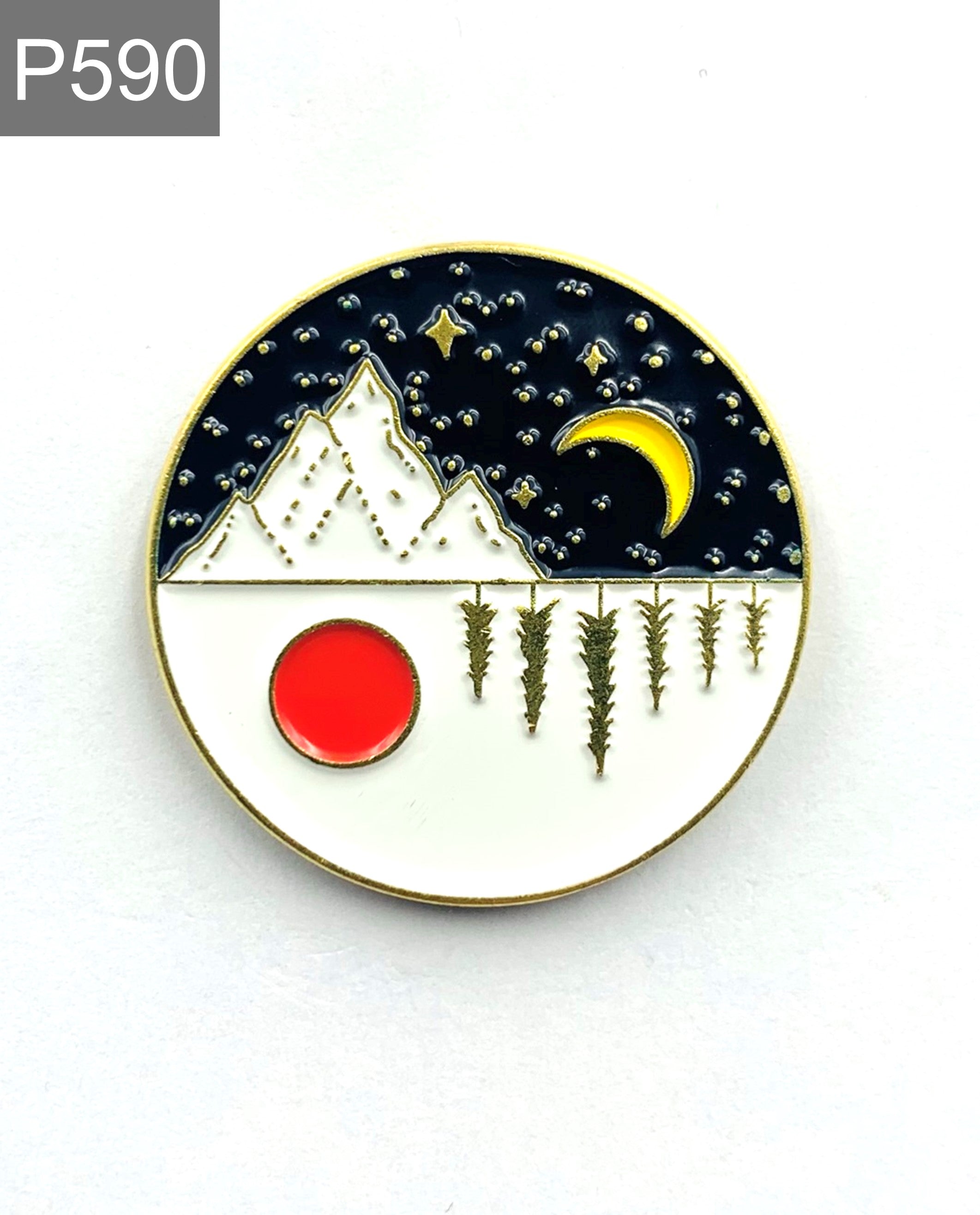 Adventure Emaille Pins