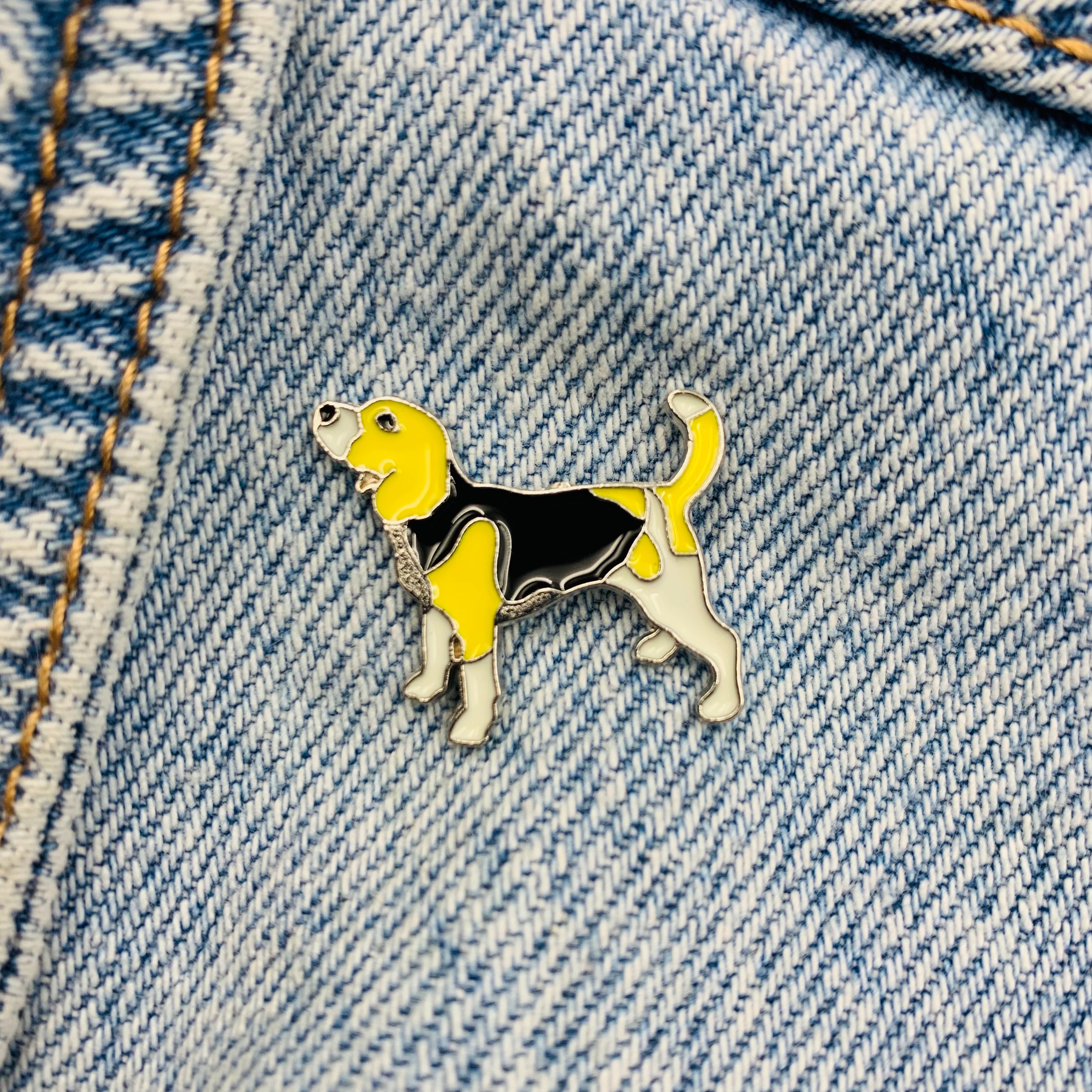 Labrador Hund Emaille Pins