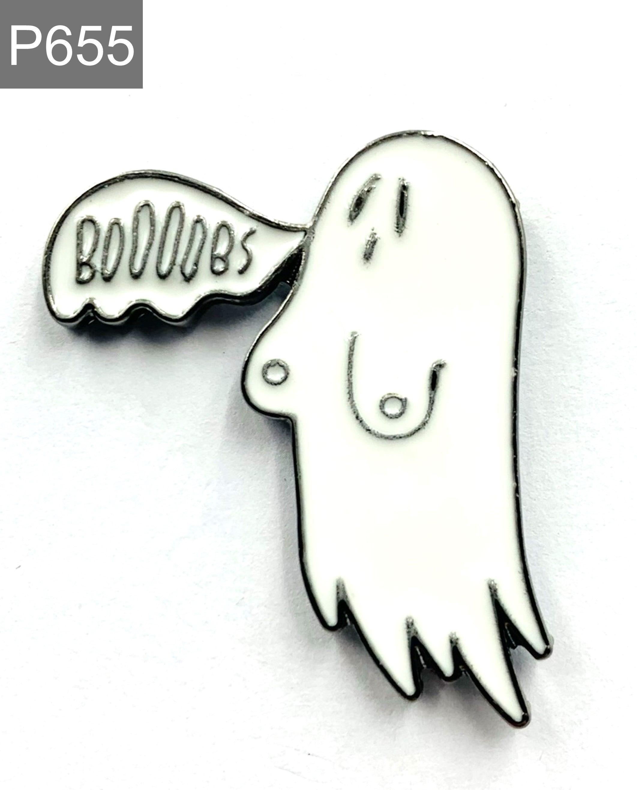 Funny Ghost Emaille Pins