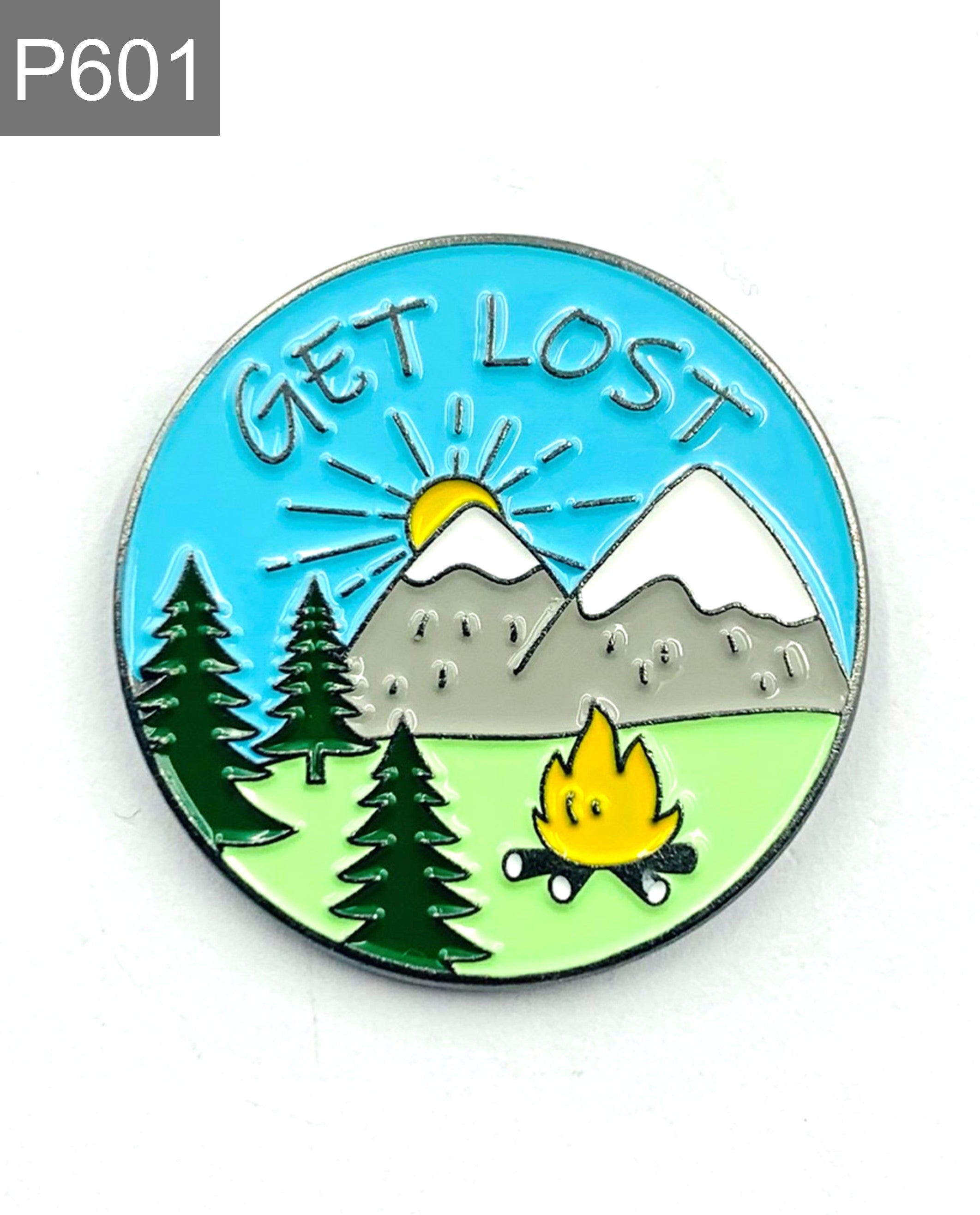 Adventure Emaille Pins