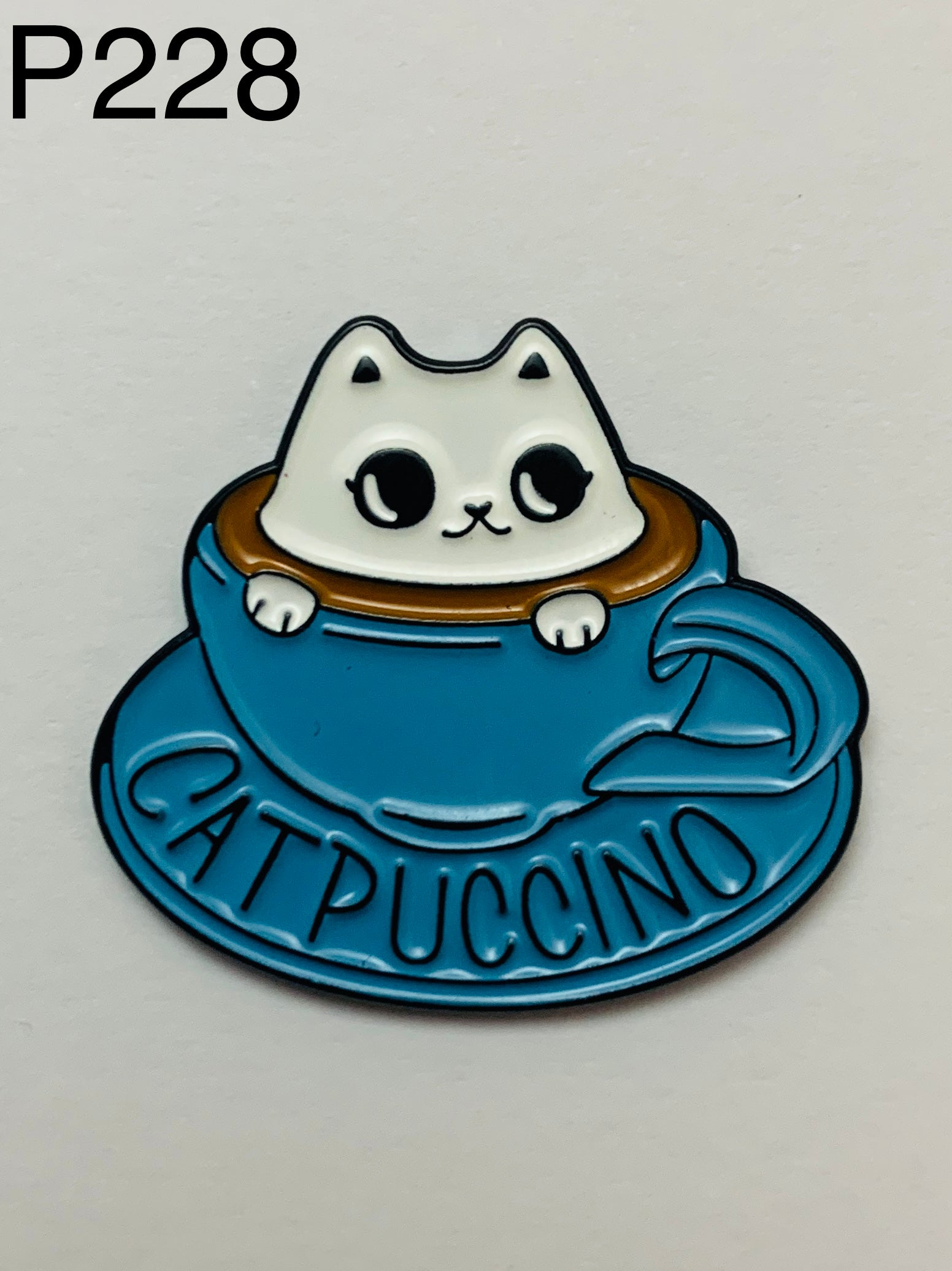 Catpuccino Enamel Pin