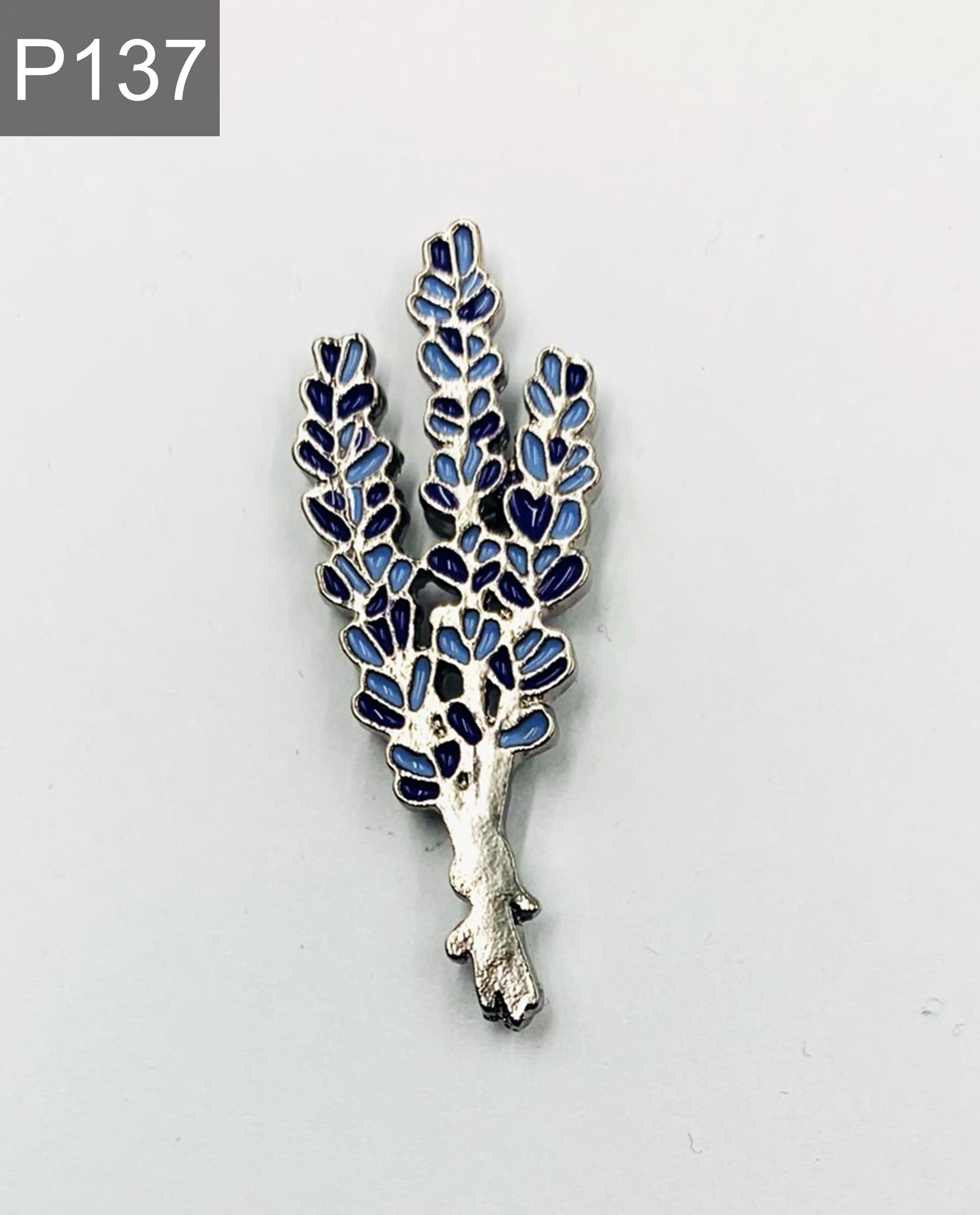 LavendelBlume Emaille Pin