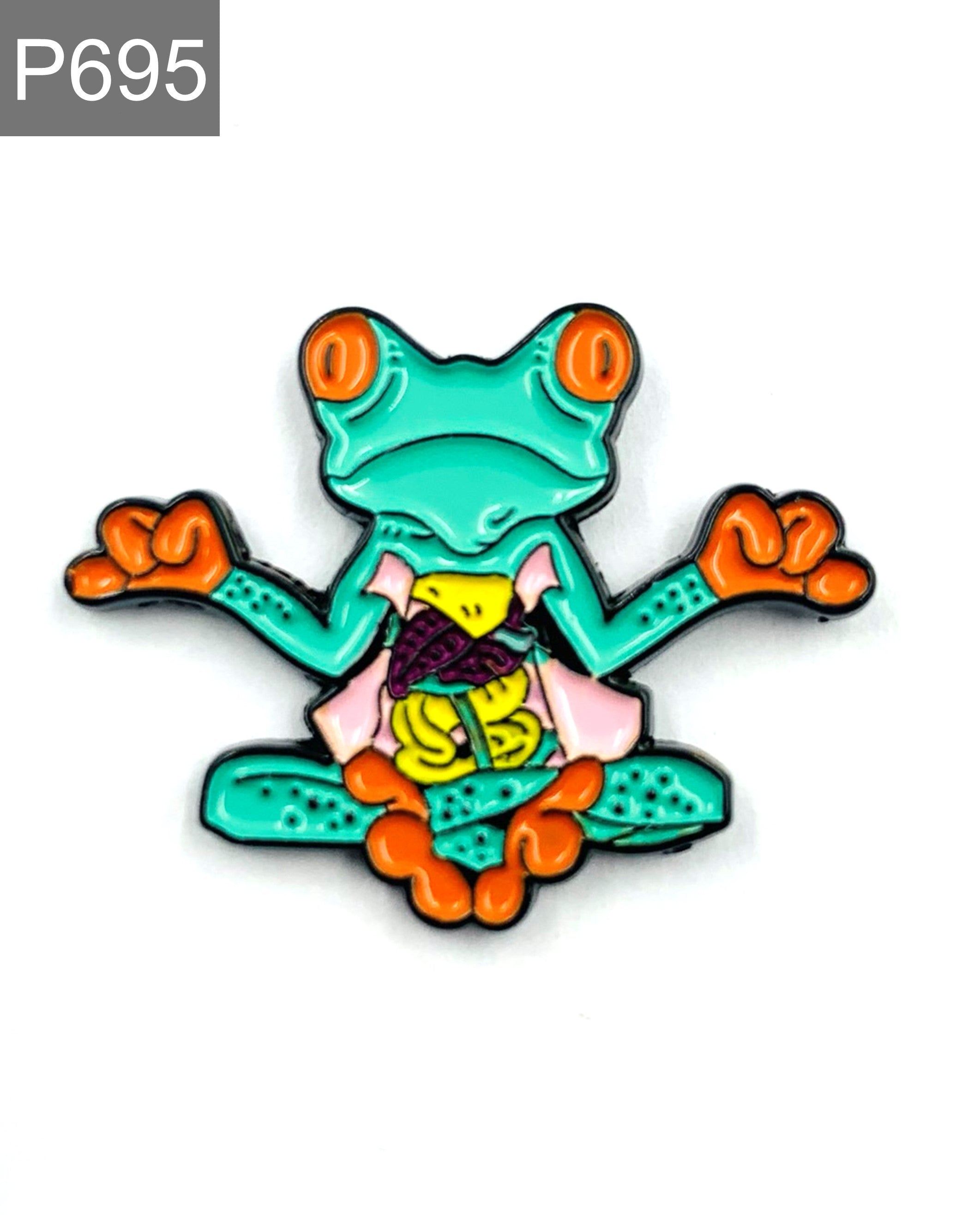 Crazy Frog Emaille Pin