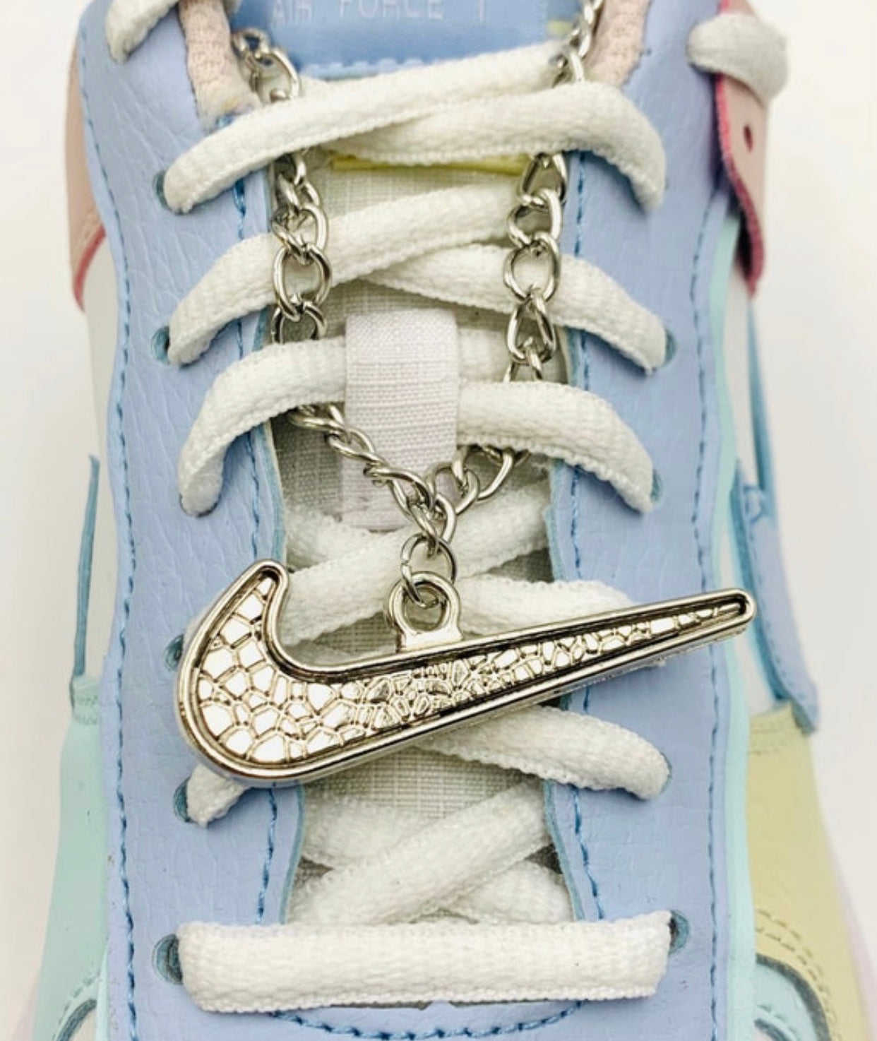 Silver Nike Shoe Chain