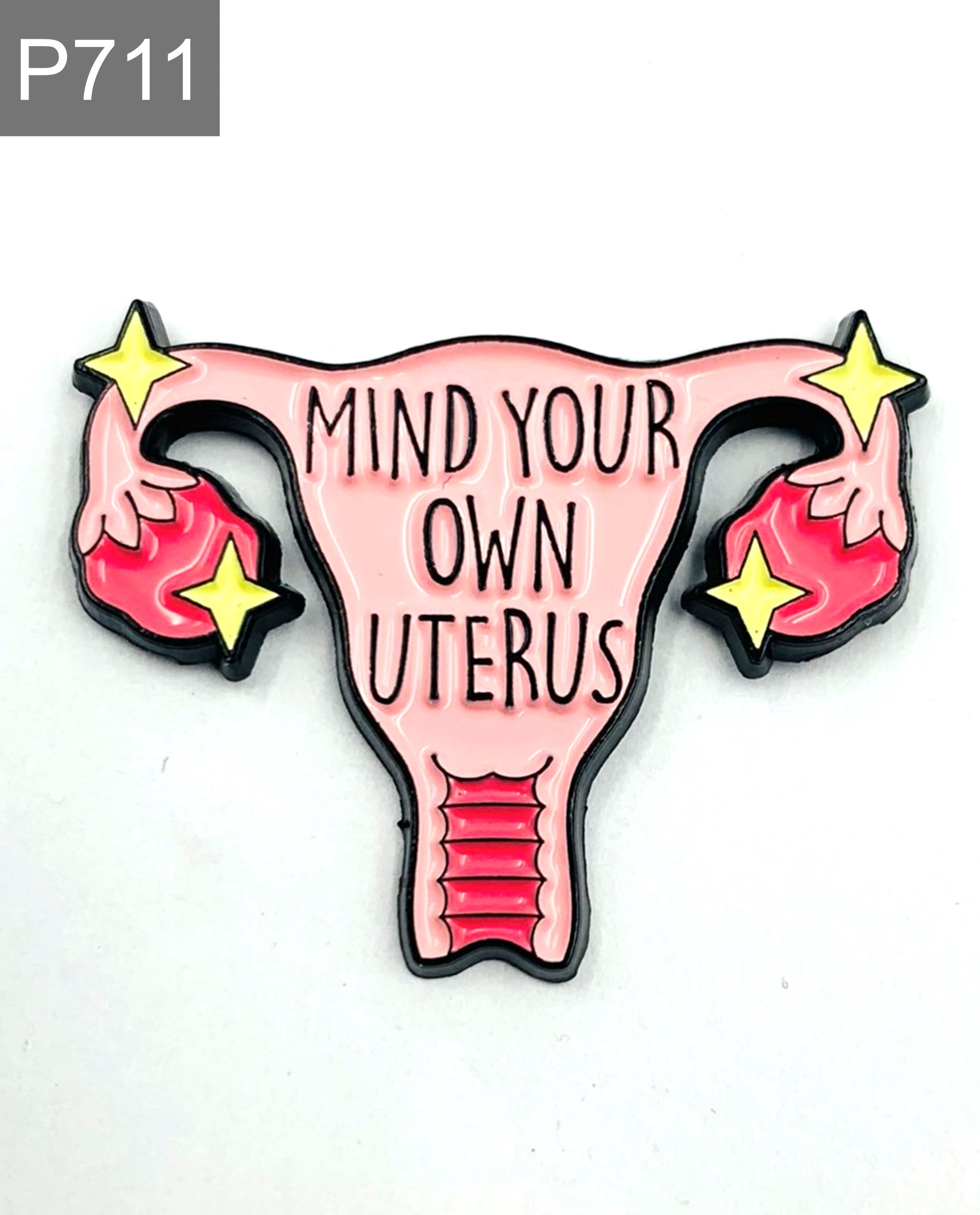 Uterus Enamel Pin