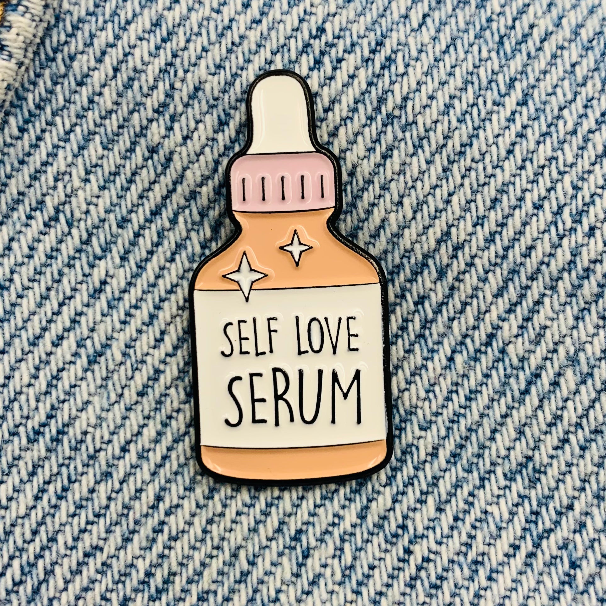 Self-Love Serum Enamel Pin